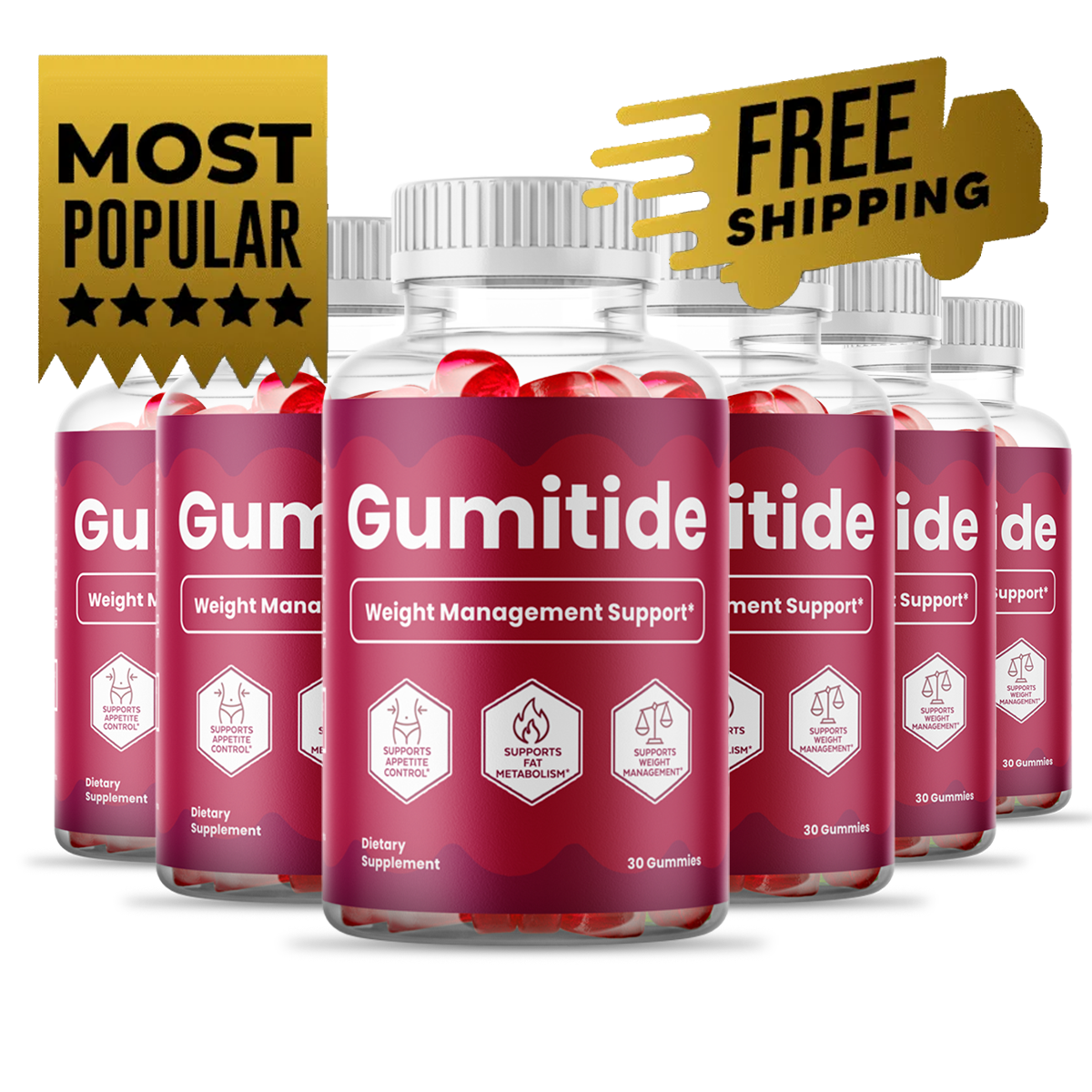 Gumitide 6 bottles