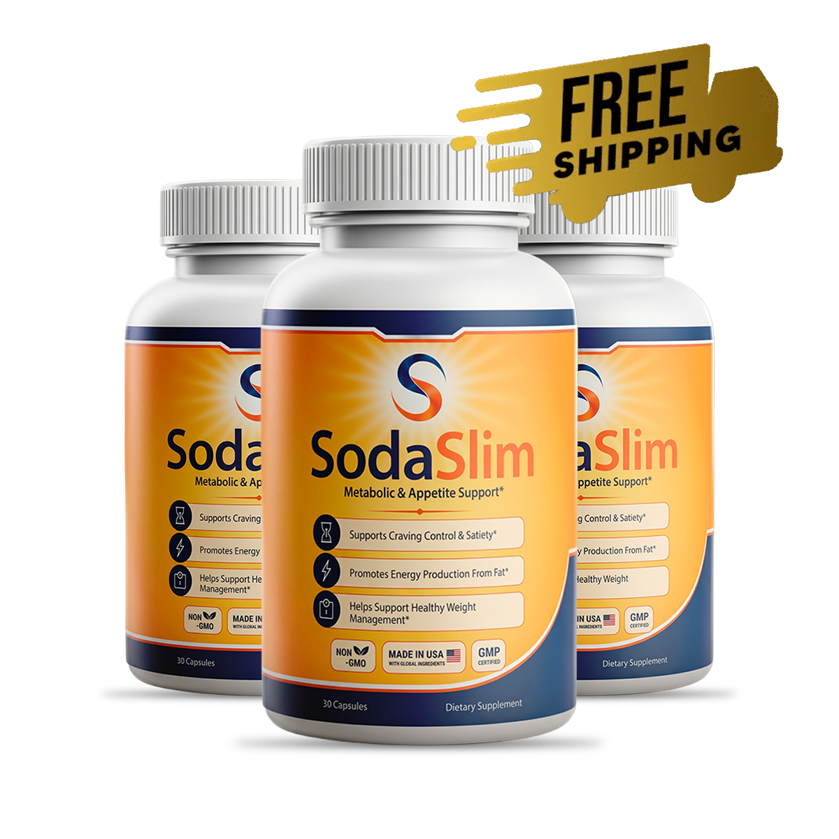 SodaSlim 3 bottles