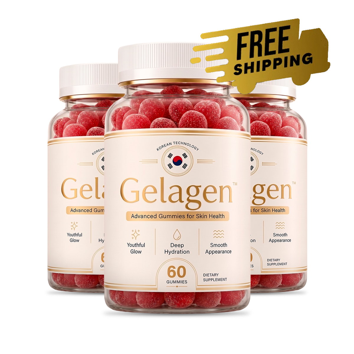 Gelagen 3 bottles